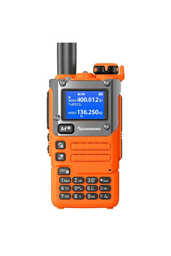 EarthKeepers Quansheng K6/UV-K5(8) Professional Radio Station, UHF/VHF/Marine/Aeronautical, Airsoft, Hiking, NOAA