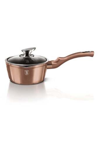 Berlinger Haus Marble Pot With Lid 16 Cm Rose Gold Metallic Line Berlinger Haus Bh 1524n
