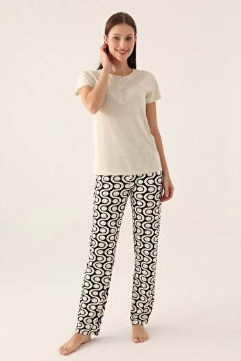 Arnetta Women's Double Set - Bone