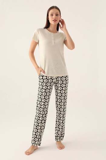 Arnetta Women's Double Set - Bone