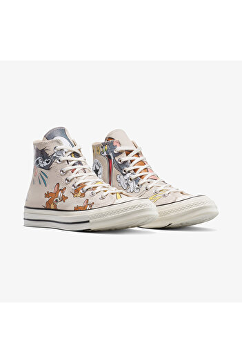 Converse x Tom & Jerry Chuck 70 Unisex Bej Sneaker