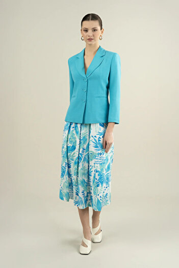 IDYL Patterned Jacket Set