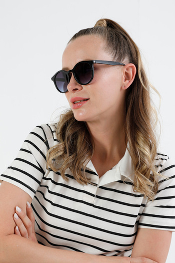 Fulla Moda Round Framed Sunglasses