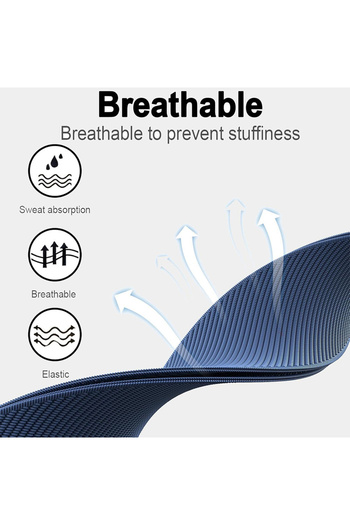 O Ozone Whoop 4.0 Band | Nylon Sports Band | Blue gray