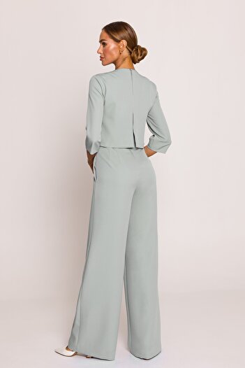 Made of Emotion Jumpsuit with a double-layered top and wide legs