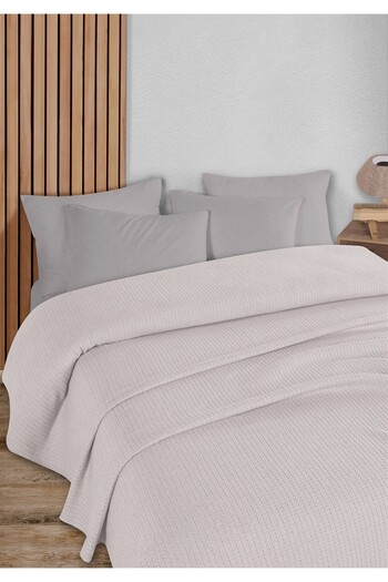 HomeBerry Mystic Light Lilac Single Pique Set 160 X 230 cm
