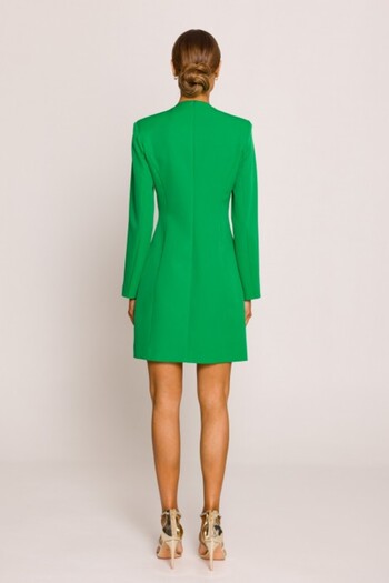 Made of Emotion Blazer dress with gold buttons
