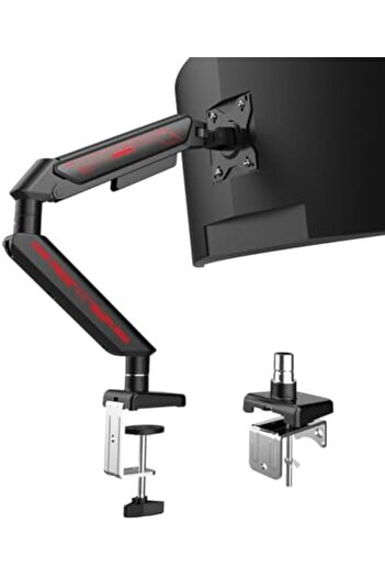 Generic ETHU Single Monitor Arm, Adjustable Gas Spring Monitor Stand for 13-32 inch Monitor up to 9kg, Full