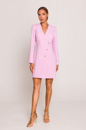 Made of Emotion Blazer dress with gold buttons