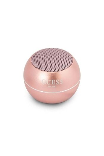 Guess Mini Bluetooth Speaker (GUWSALGEP), 3W, 4 hours of battery life, Pink