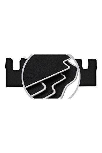 shumee CARLUX-SILVER car mats for: MAN TGL / TGM, narrow bed, 3 pieces (2005-)