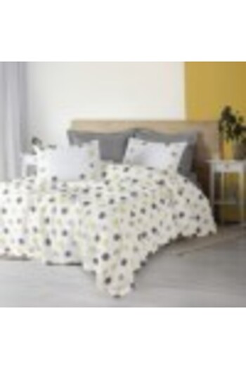 Cotton Box Cuvertura 230x250cm cu cearceaf pat si fete perna, broderie în relief, Leroy Gri