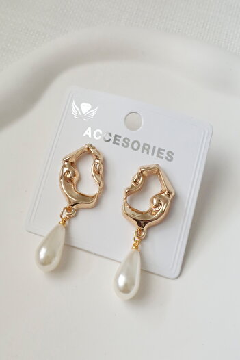 DEMOKAN Women's Earrings Figure Dangle Pearl Earrings