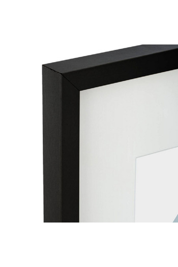 Atmosphera Manu Rectangular Shaped Tabletop Wooden Photo Frame Black 40 x 50