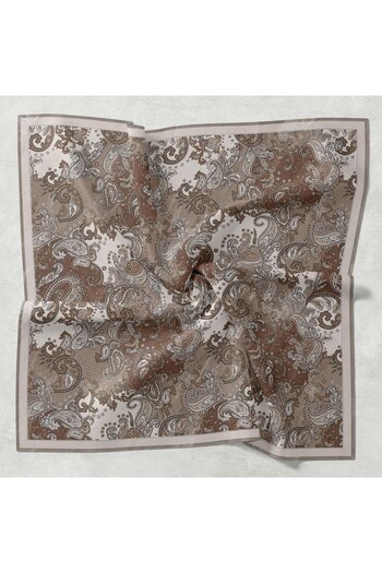 Levidor Ethnic Shawl Pattern Sparkling Crystal Scarf