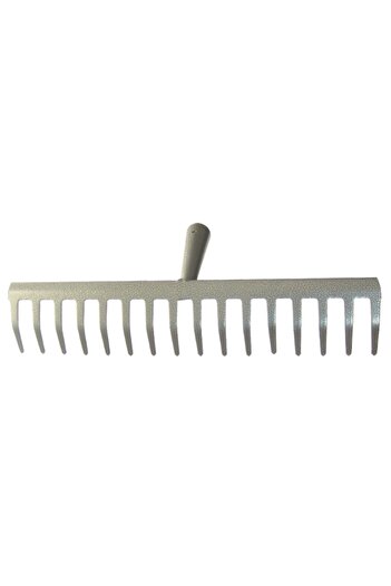flores Forged carbon grey rake, 4 mm, 14 teeth