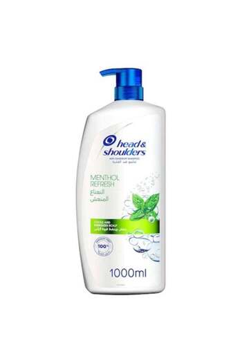 Head&Shoulders Head & Shoulders Menthol Fresh Anti-Dandruff Shampoo Cools And Energizes Scalp 1 Liters