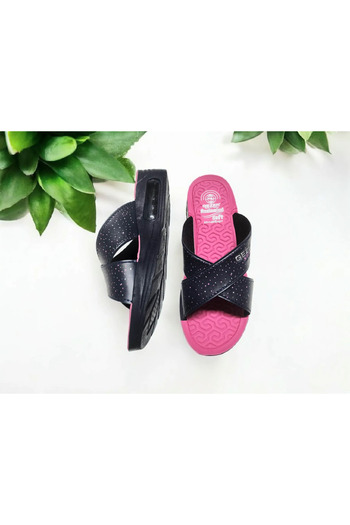 GEZER Cool Sole Home and Outdoor Slippers Suitable for Cross Scalloped Feet