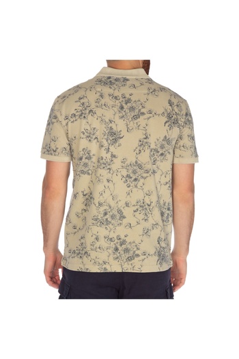 Guess Ss Aop Overdye Polo