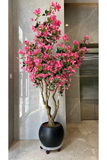 Generic Artificial Hell Tree with Pink Flowers 2.10m