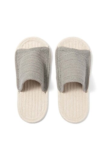Muji Indian Cotton Room Sandals, Open Toe