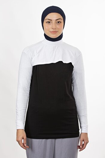 Modamelita Hijab Neck Collar μανίκι μπολερό crop γιακάς