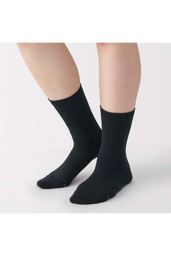 Muji Right Angle Moisture Wicking Cotton Socks