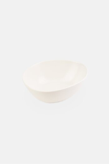 Maser Ceramic Glendale Bowl, White