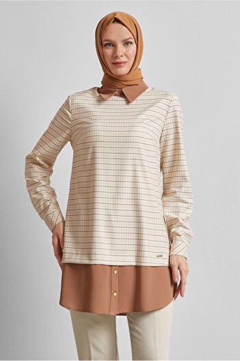 Alvina Shirt Garnished Tunic 45637