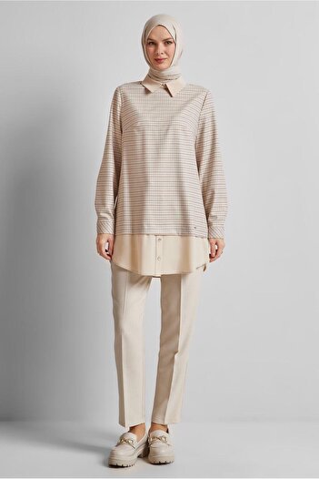 Alvina Shirt Garnished Tunic 45637
