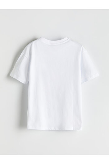 LC Waikiki Crew Neck One Piece Printed Boys' T-Shirt