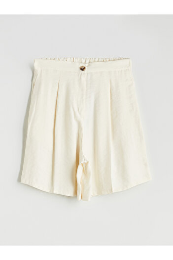 LC Waikiki Modal Blend Women's Shorts with Elastic Waist