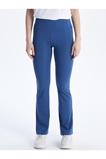 LC Waikiki Women's Elastic Waist Flared Leggings Sports Leggings