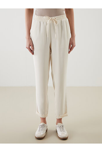 LC Waikiki Women's Trousers with Elastic Waist