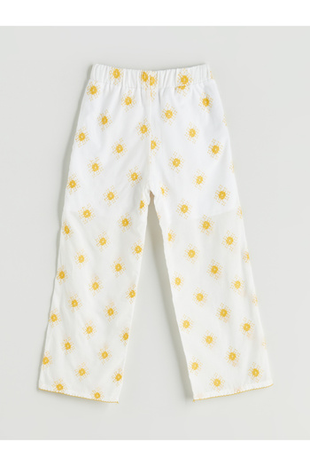 LC Waikiki Girls' Trousers with Elastic Waist