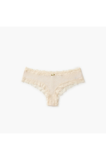 FAV Set of 2 - Lace Trim Ribbed Briefs