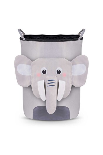 shumee Nukido toy basket - Gray elephant