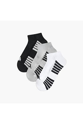 Kappa Set of 3 - Kappa Striped Ankle Length Half Terry Socks