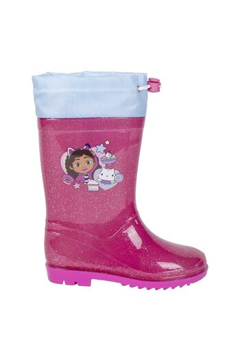 X-Pression Children's rain boots, Gabby's Dollhouse, Fuchsia 22 EU