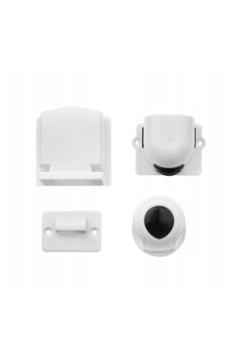 Bocioland Set of 4 magnetic protectors, Bocioland, for furniture, white