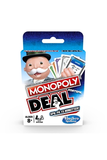 Hasbro Monopoly Deal card game, Hasbro, Danish edition