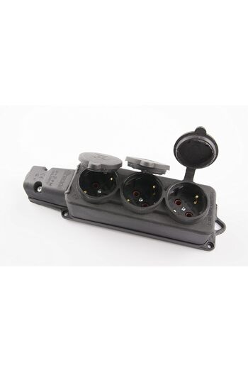 Mena Rise AzrlyAShop مقبس مطاطي Ip44 مجموعة 3*1/16A 1135222