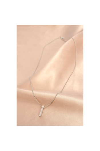 Skygo Silver Color Metal Necklace - Tj-Bko5992