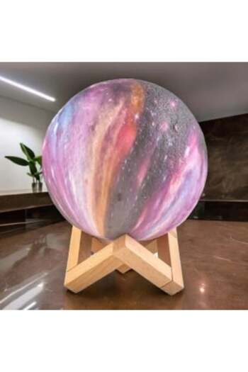 BellFyd Moon Night Lamp - Moon Light 15 cm, 16 Colors + Remote