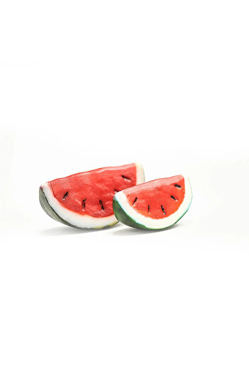Halımax Fruit Shaped Scented Decorative Soap Handmade Fruit Soap Small Size Watermelon