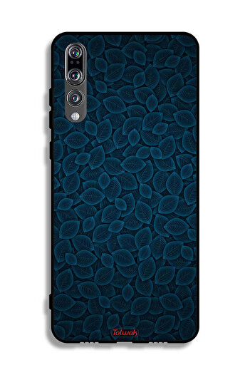 Tolwak Huawei P20 Pro Protective Case Cover Digital Art Leaves Pattern