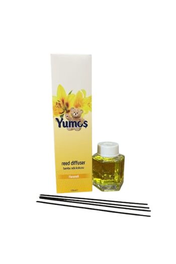 Yumoş Odorizant camera cu betisoare Yumos, 120 ml, Aroma Mana Maicii Domnului