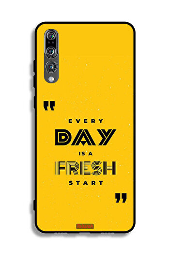 Tolwak Huawei P20 Pro Protective Case Cover Every Day Is A Fresh Start