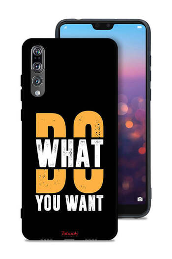 Tolwak Huawei P20 Pro Protective Case Cover Do What You Want