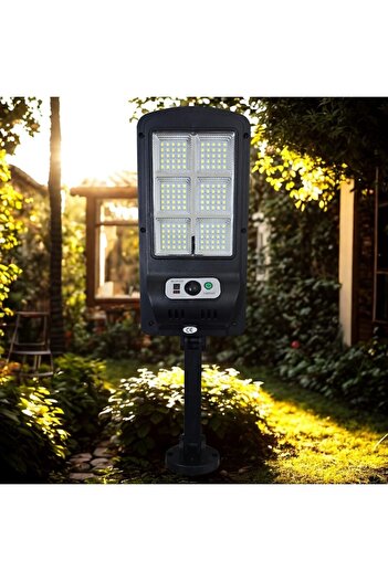 NEXTLY Lampa solara de exterior cu telecomanda NEXTLY, ajustabila, ABS, W755-6, negru